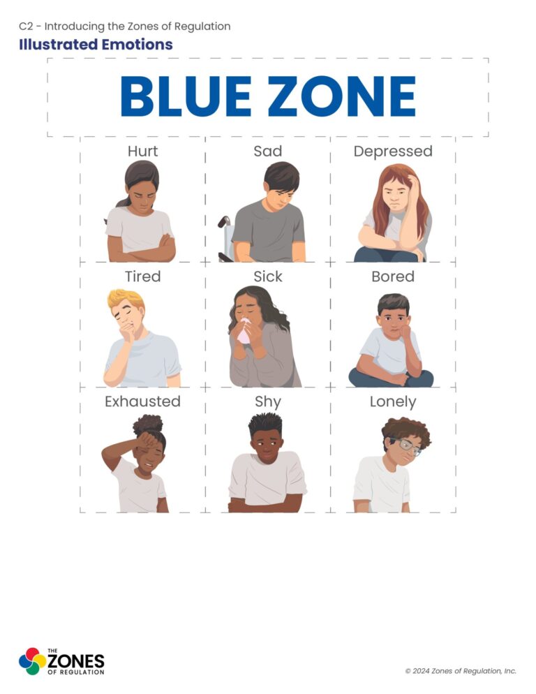C2 Visual: Zones Illustrated Emotions
